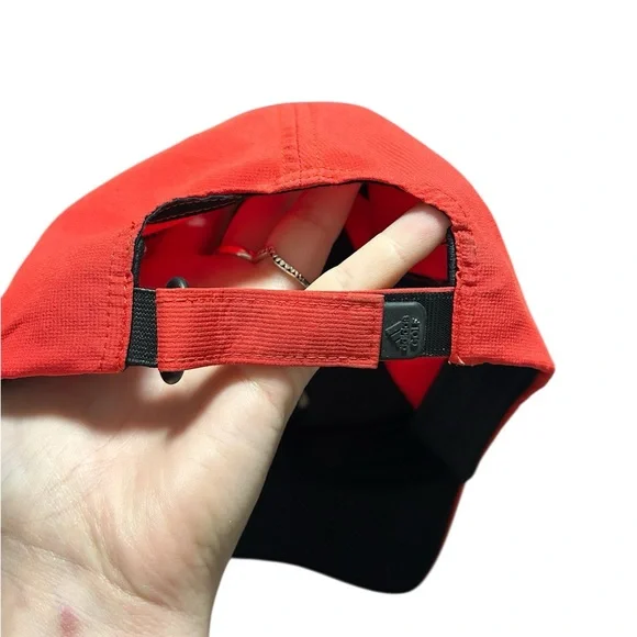 Adidas Disney Minnie Mouse Golf Hat Red Strapback OSFM Embroidered Cap - Picture 2 of 4